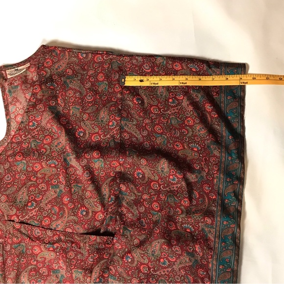 Alchemy Mumu Style Bohemian Scarf Top or Mini Dress, M/L - Picture 12 of 14